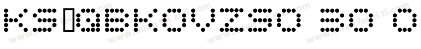 KSTQBKOVZS0 30 00字体转换